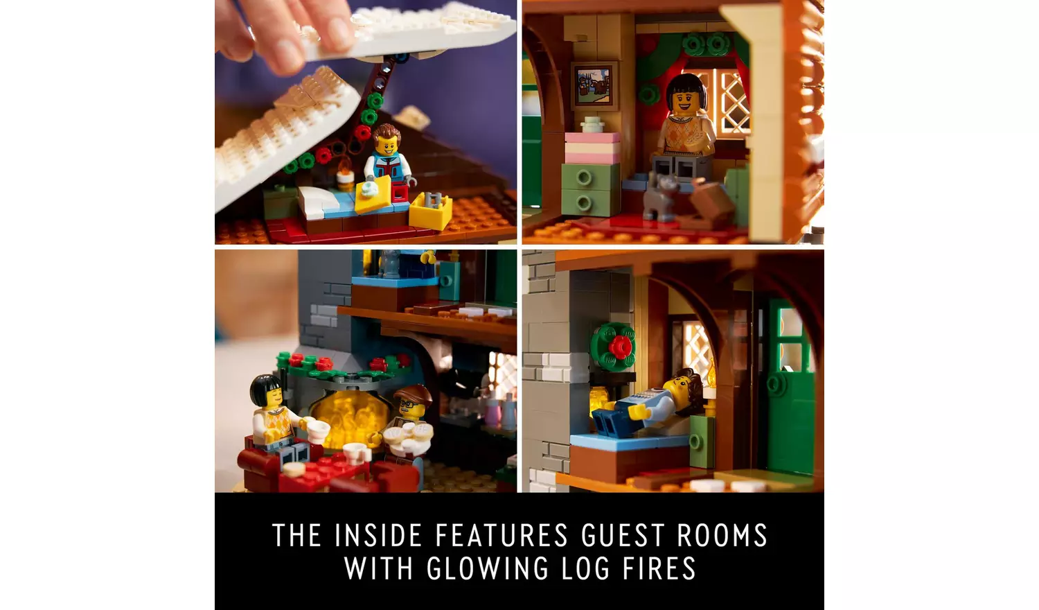 LEGO Icons Alpine Lodge Model House Set for Adults 10325