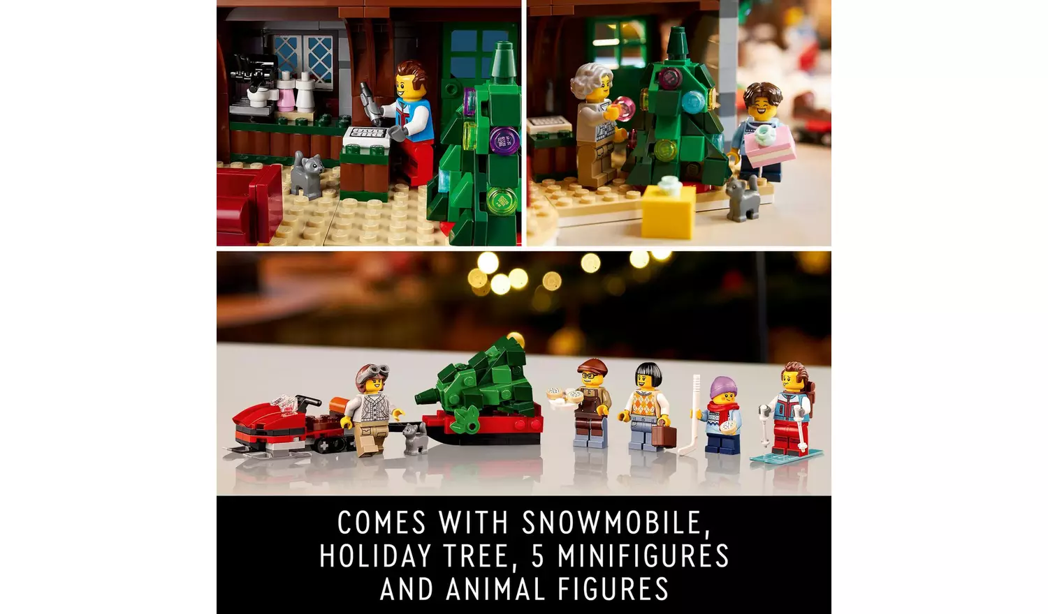 LEGO Icons Alpine Lodge Model House Set for Adults 10325