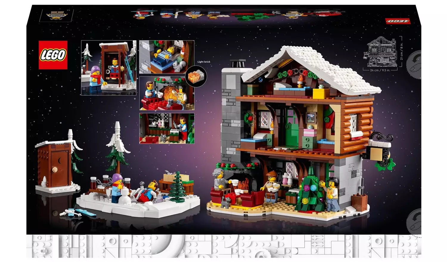 LEGO Icons Alpine Lodge Model House Set for Adults 10325