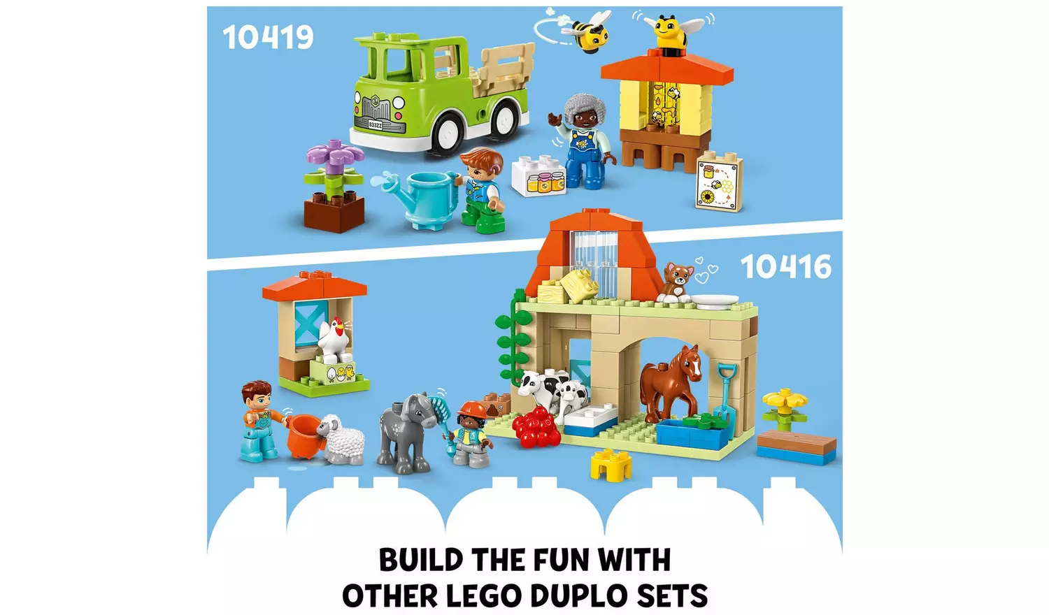 LEGO DUPLO Town Caring for Animals at the Farm Toy Set 10416