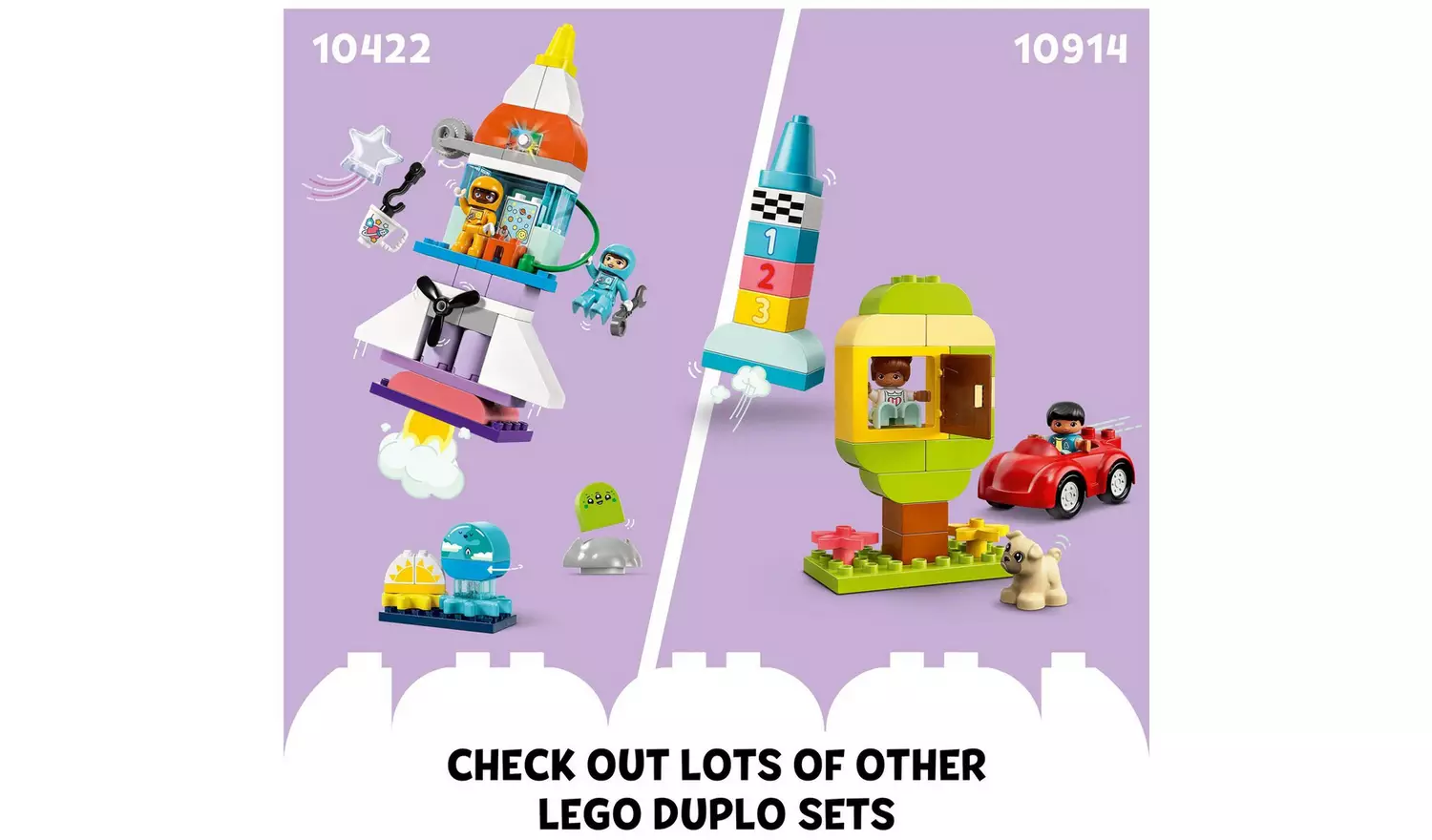 LEGO DUPLO 3in1 Space Shuttle Adventure Rocket Toy 10422