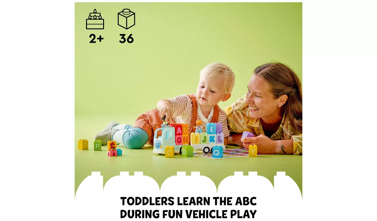 LEGO DUPLO Town Alphabet Truck Toddler Learning Toy 10421