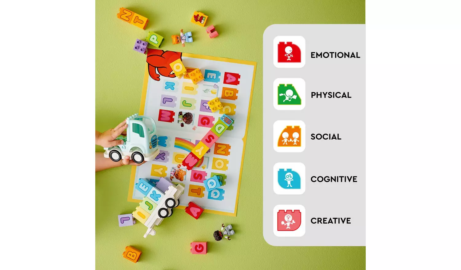 LEGO DUPLO Town Alphabet Truck Toddler Learning Toy 10421