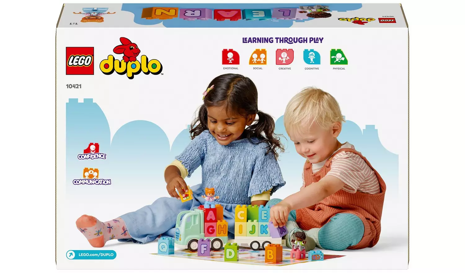 LEGO DUPLO Town Alphabet Truck Toddler Learning Toy 10421