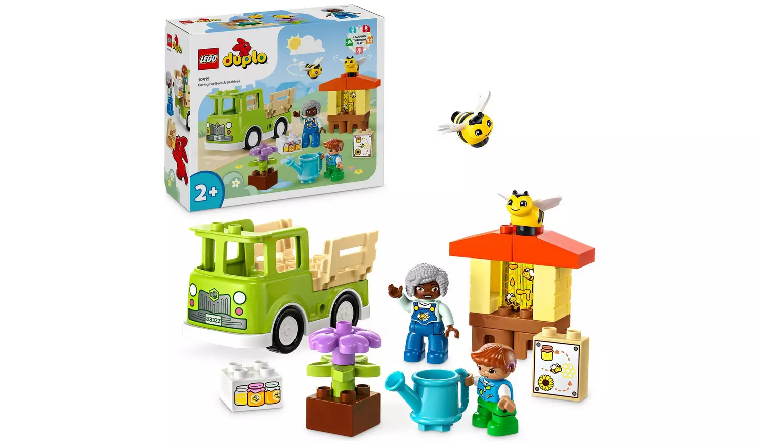 LEGO DUPLO Town Caring for Bees & Beehives Nature Toys 10419