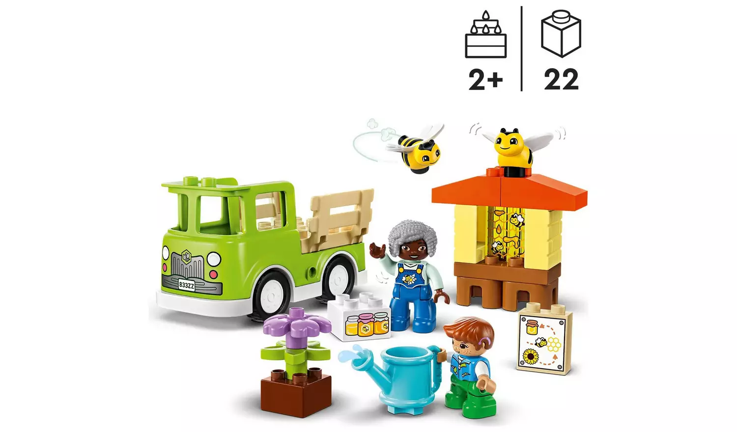 LEGO DUPLO Town Caring for Bees & Beehives Nature Toys 10419