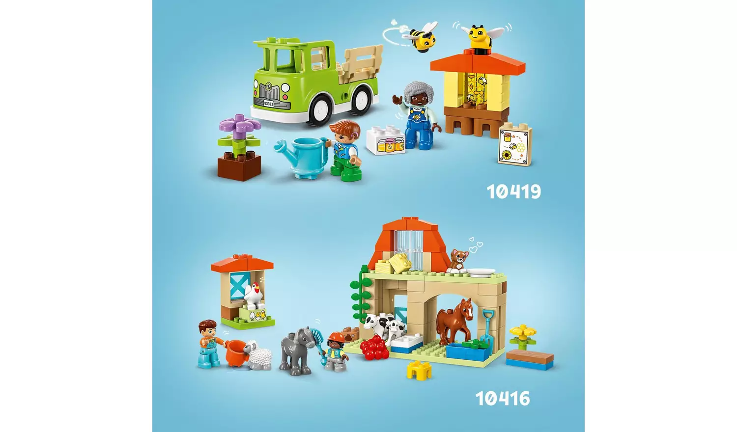 LEGO DUPLO Town Caring for Bees & Beehives Nature Toys 10419