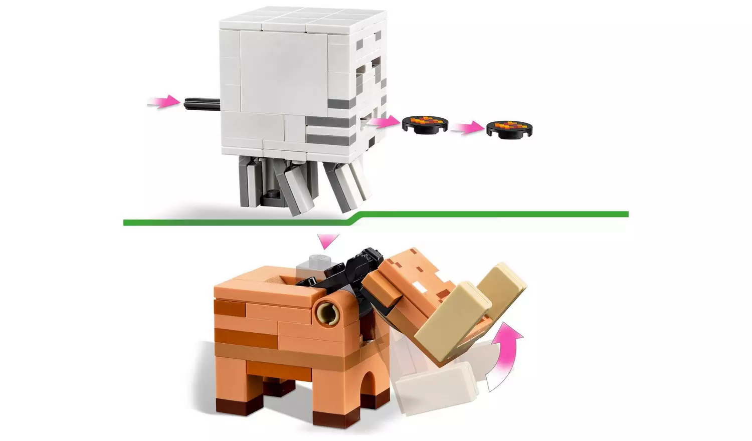 LEGO Minecraft The Nether Portal Ambush Building Toy 21255