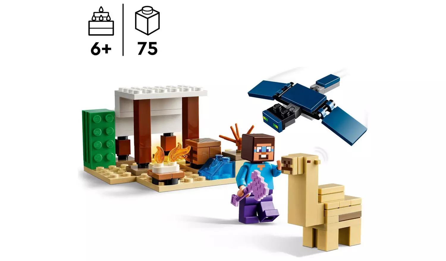 LEGO Minecraft Steve's Desert Expedition Building Toys 21251