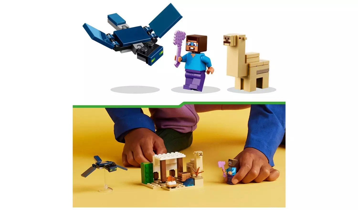 LEGO Minecraft Steve's Desert Expedition Building Toys 21251