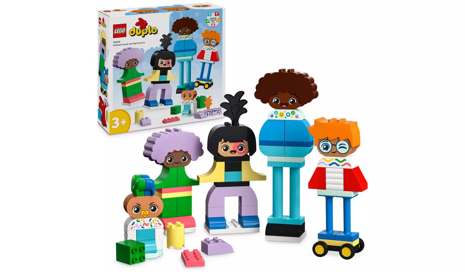 LEGO DUPLO Town Buildable People with Big Emotions Set 10423