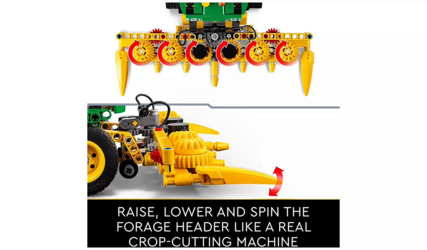 LEGO Technic John Deere 9700 Forage Harvester Farm Toy 42168