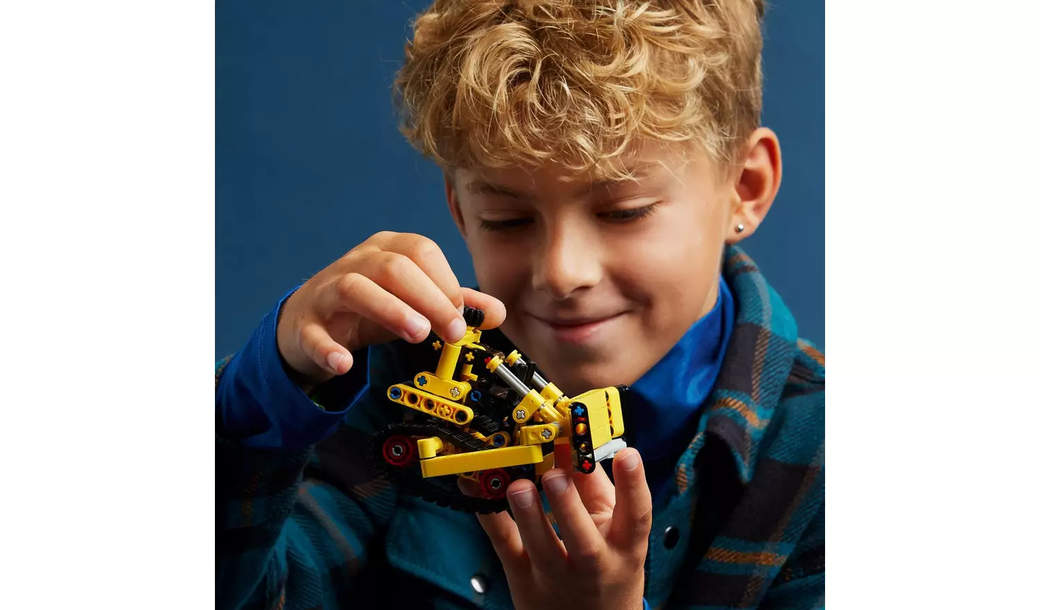 LEGO Technic Heavy-Duty Bulldozer Construction Toy 42163