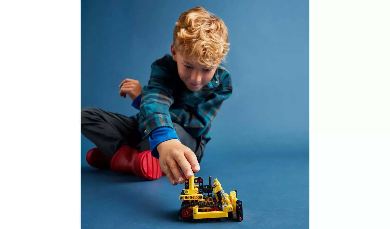 LEGO Technic Heavy-Duty Bulldozer Construction Toy 42163