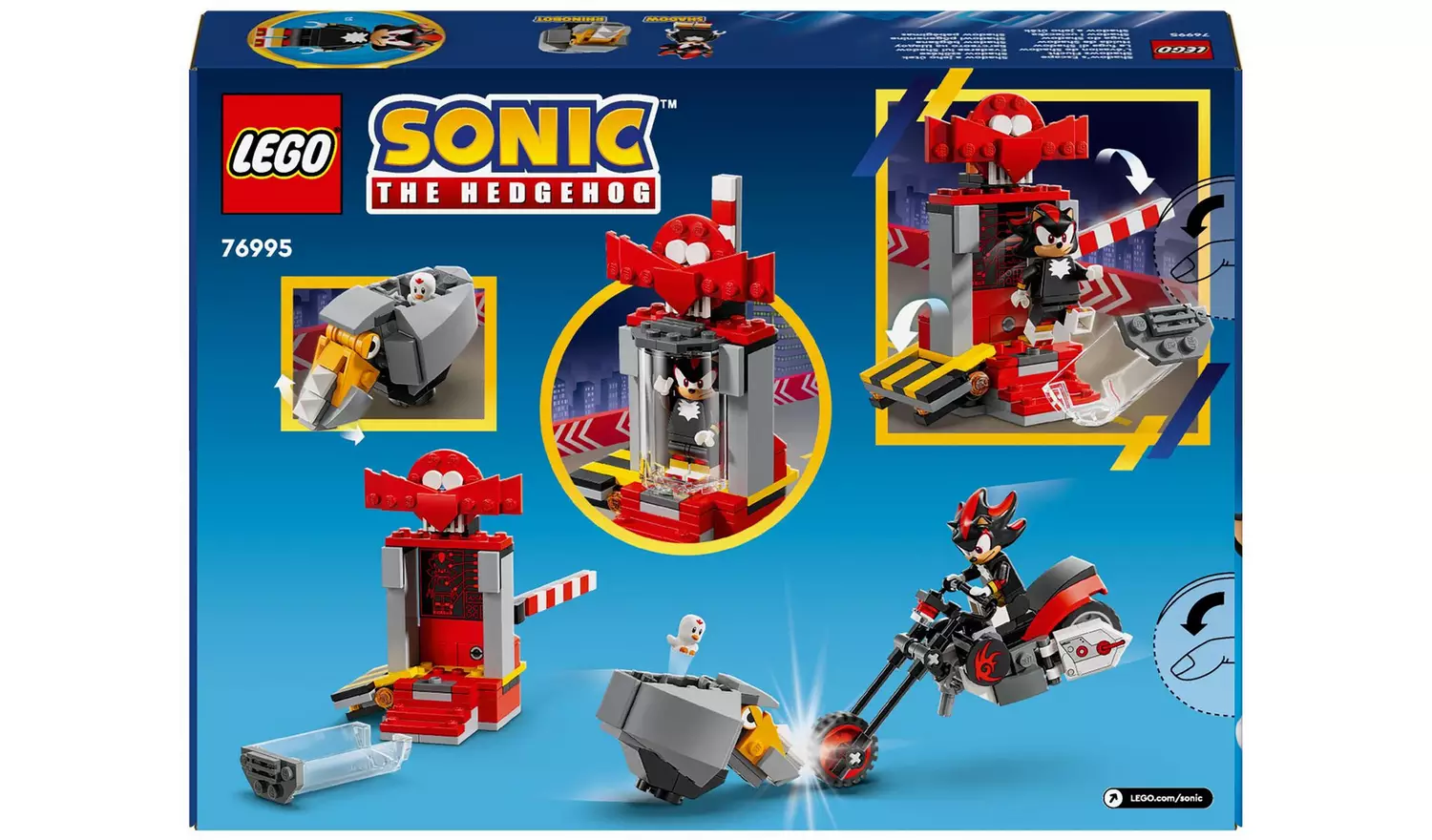 LEGO Sonic the Hedgehog Shadow the Hedgehog Escape Toy 76995