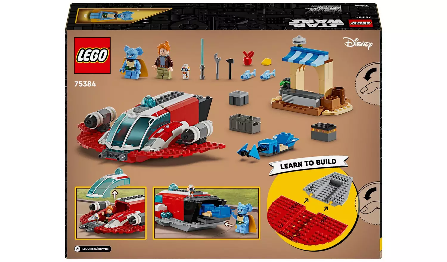 LEGO Star Wars The Crimson Firehawk Building Toy Set 75384