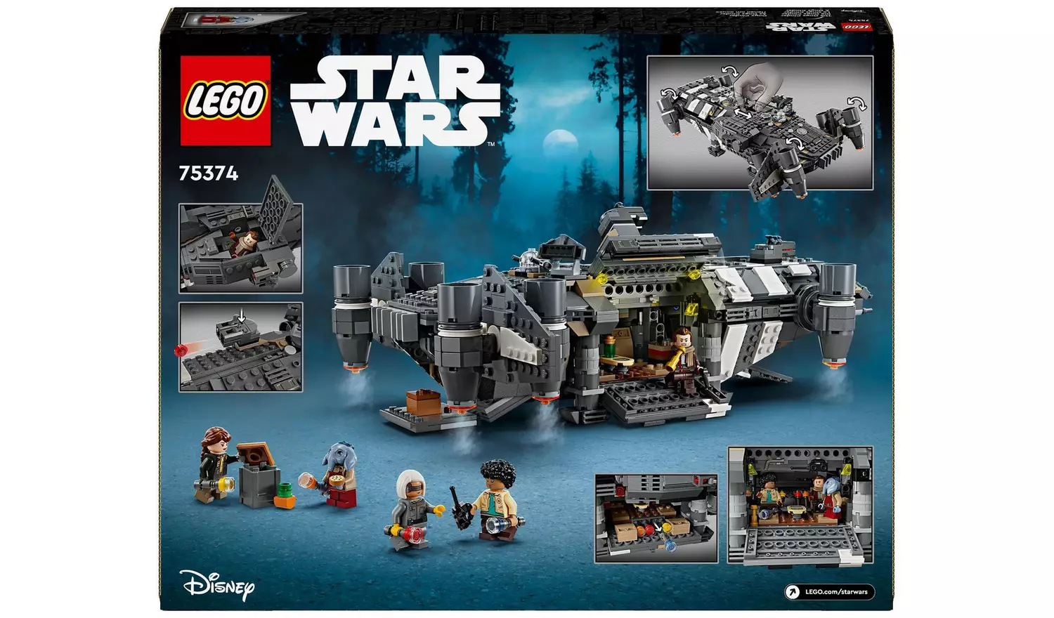 LEGO Star Wars: Skeleton Crew The Onyx Cinder Set 75374