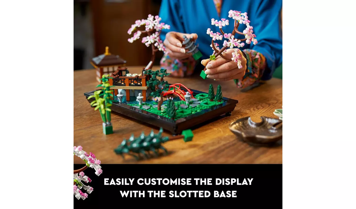 LEGO Icons Tranquil Garden Botanical Set with Flowers 10315