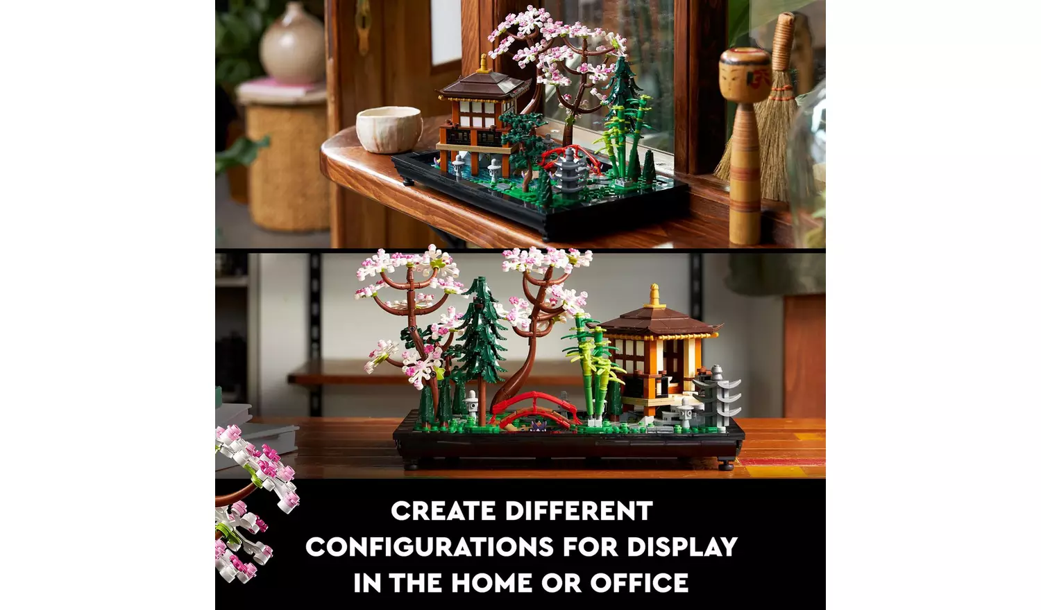 LEGO Icons Tranquil Garden Botanical Set with Flowers 10315