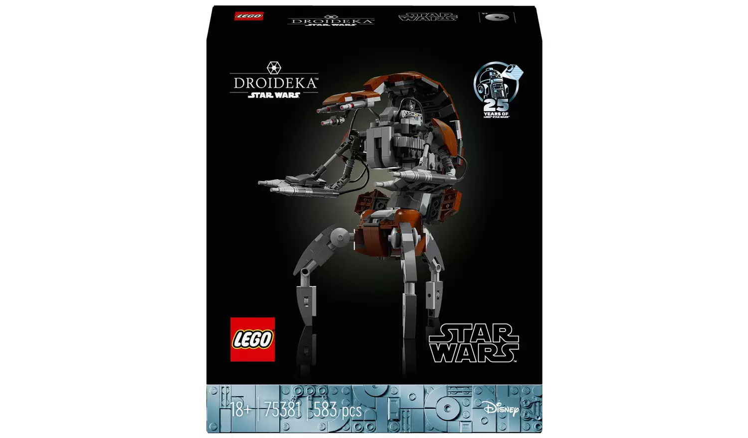 LEGO Star Wars Droideka Model Set for Adults 75381