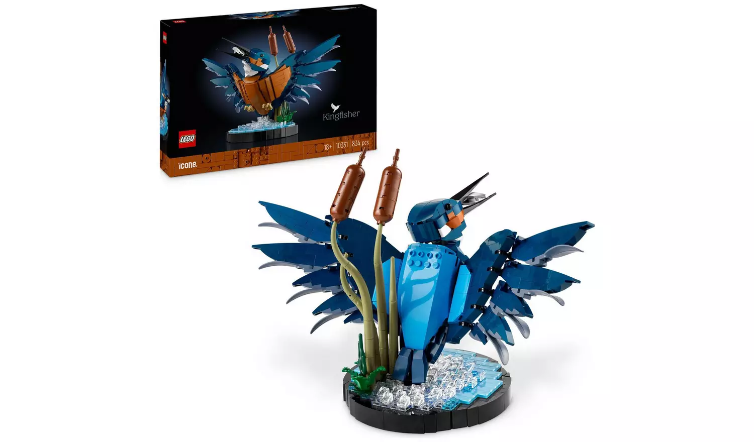 LEGO Icons Kingfisher Bird Building Kit for Adults 10331