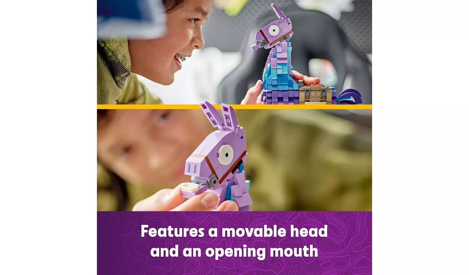 LEGO Fortnite Supply Llama Video Game Character Toy 77071