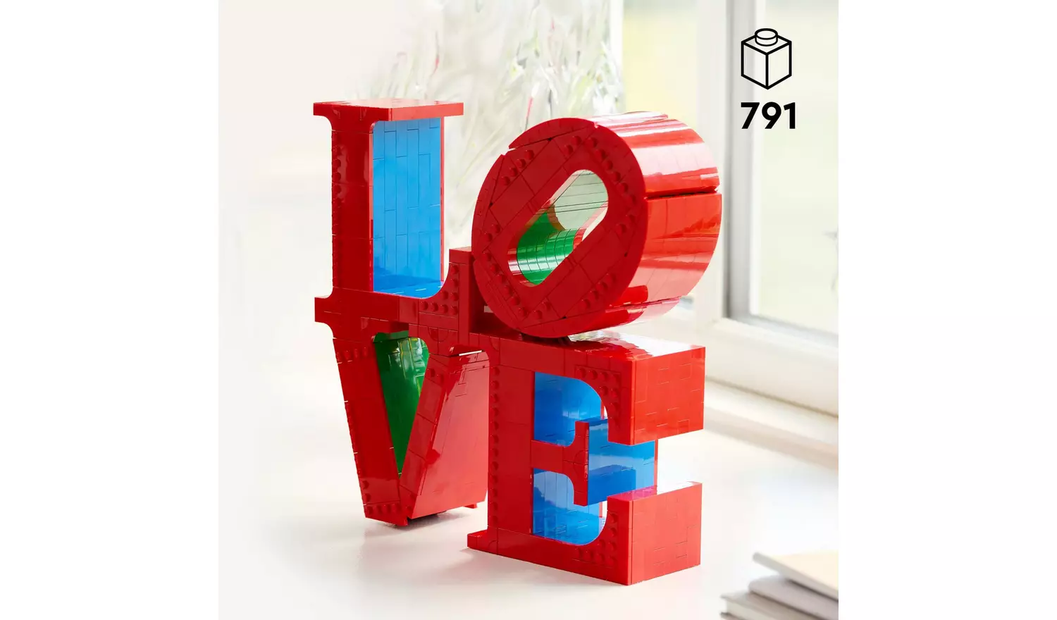 LEGO ART LOVE Home Decor Building Set for Adults 31214