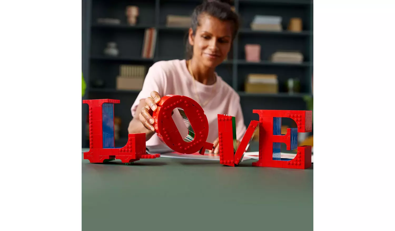 LEGO ART LOVE Home Decor Building Set for Adults 31214