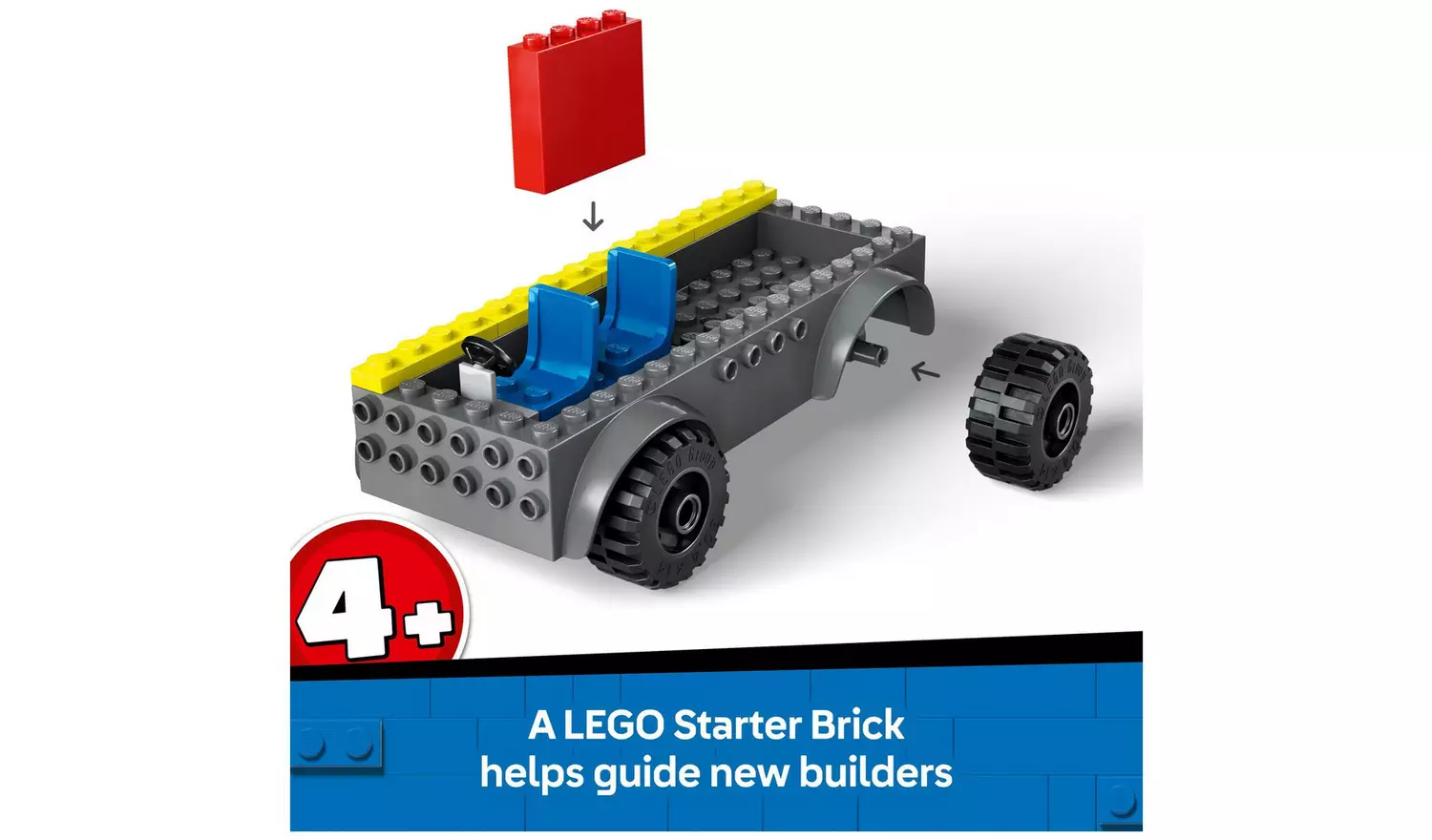 LEGO City Fire Engine with Ladder, Firefighter Toy 60463