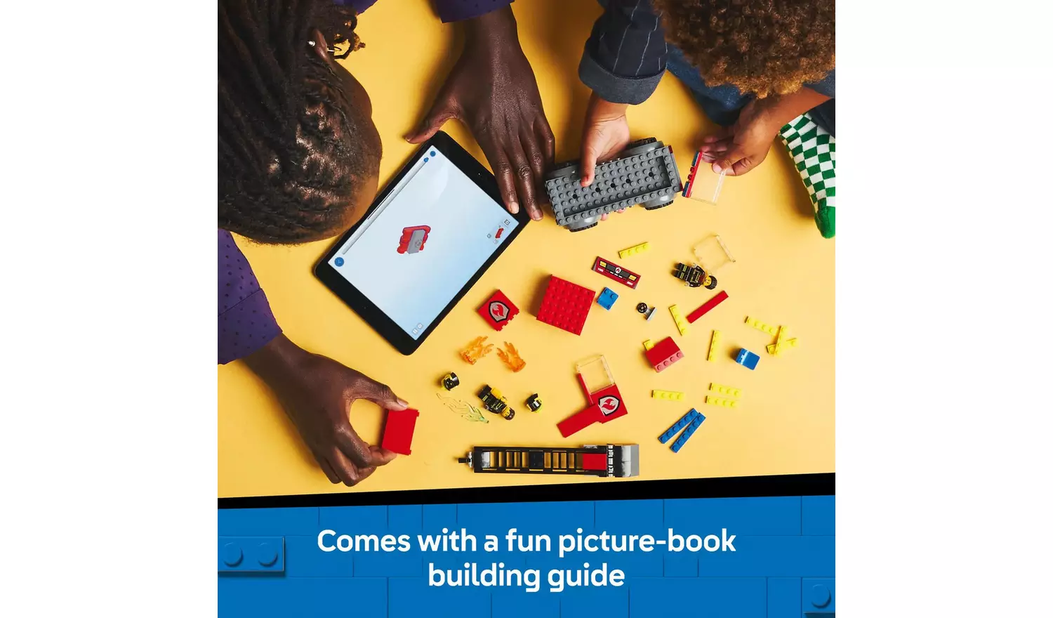 LEGO City Fire Engine with Ladder, Firefighter Toy 60463