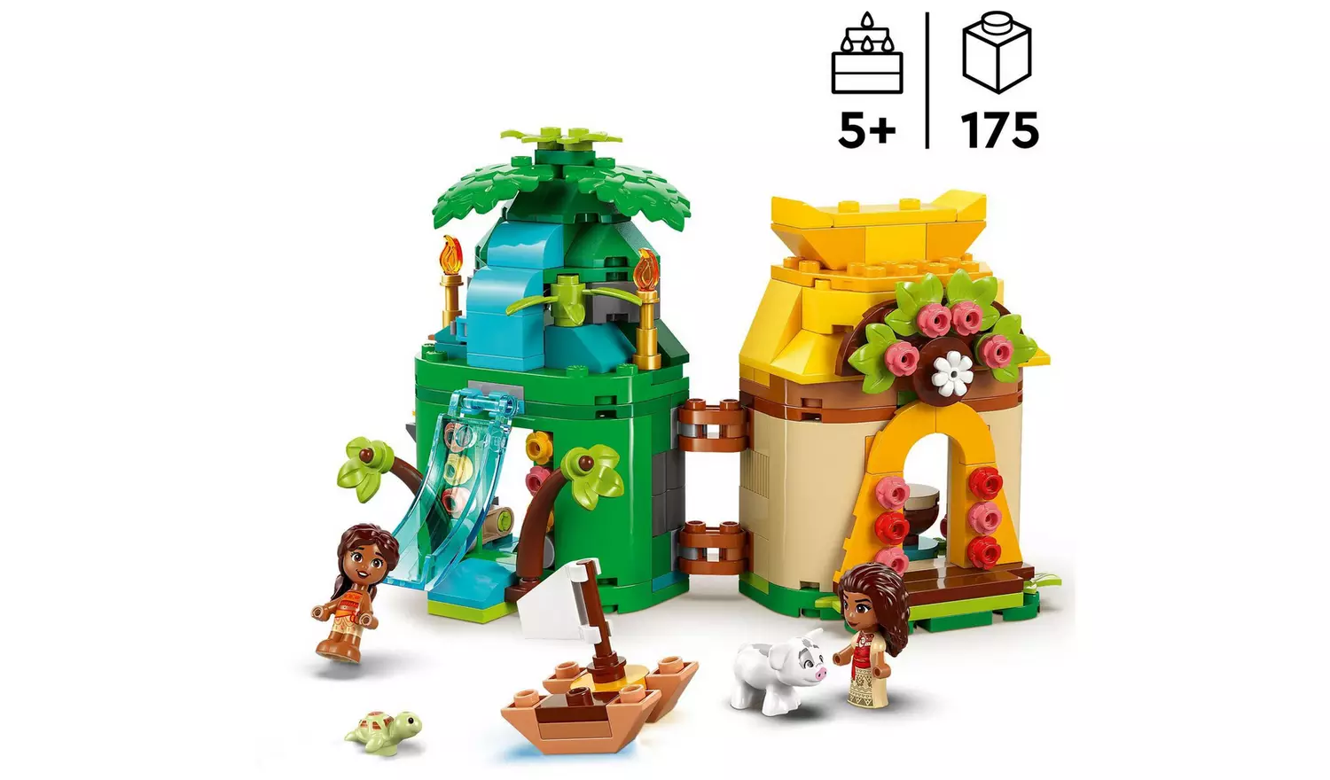 LEGO Disney Princess Moana's Island Fun Building Toy 43260
