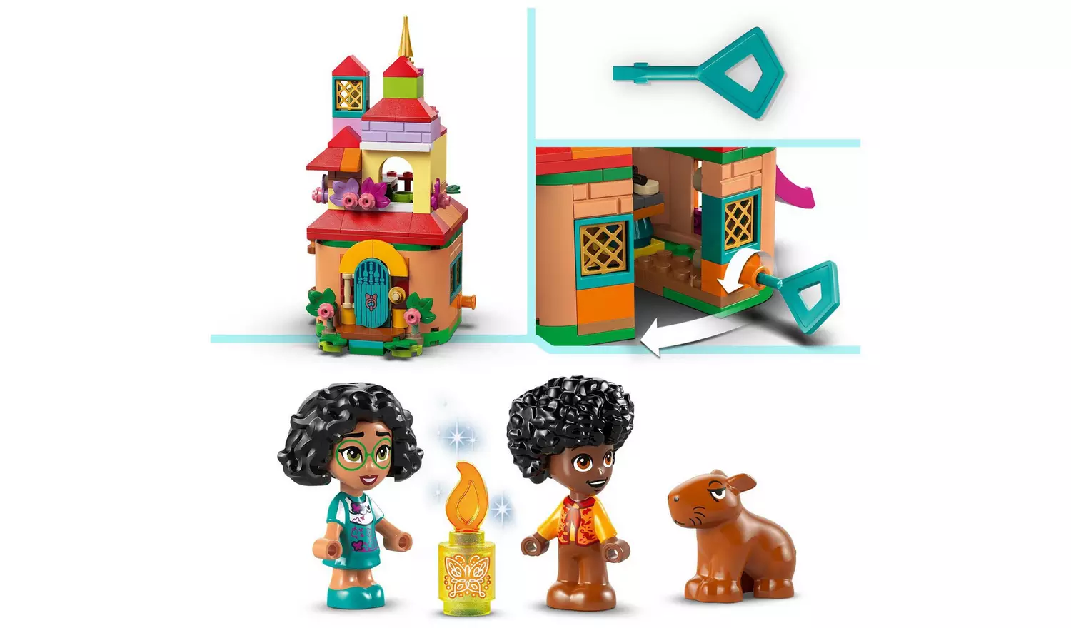 LEGO Disney Encanto Mini House Set with Minidolls 43261