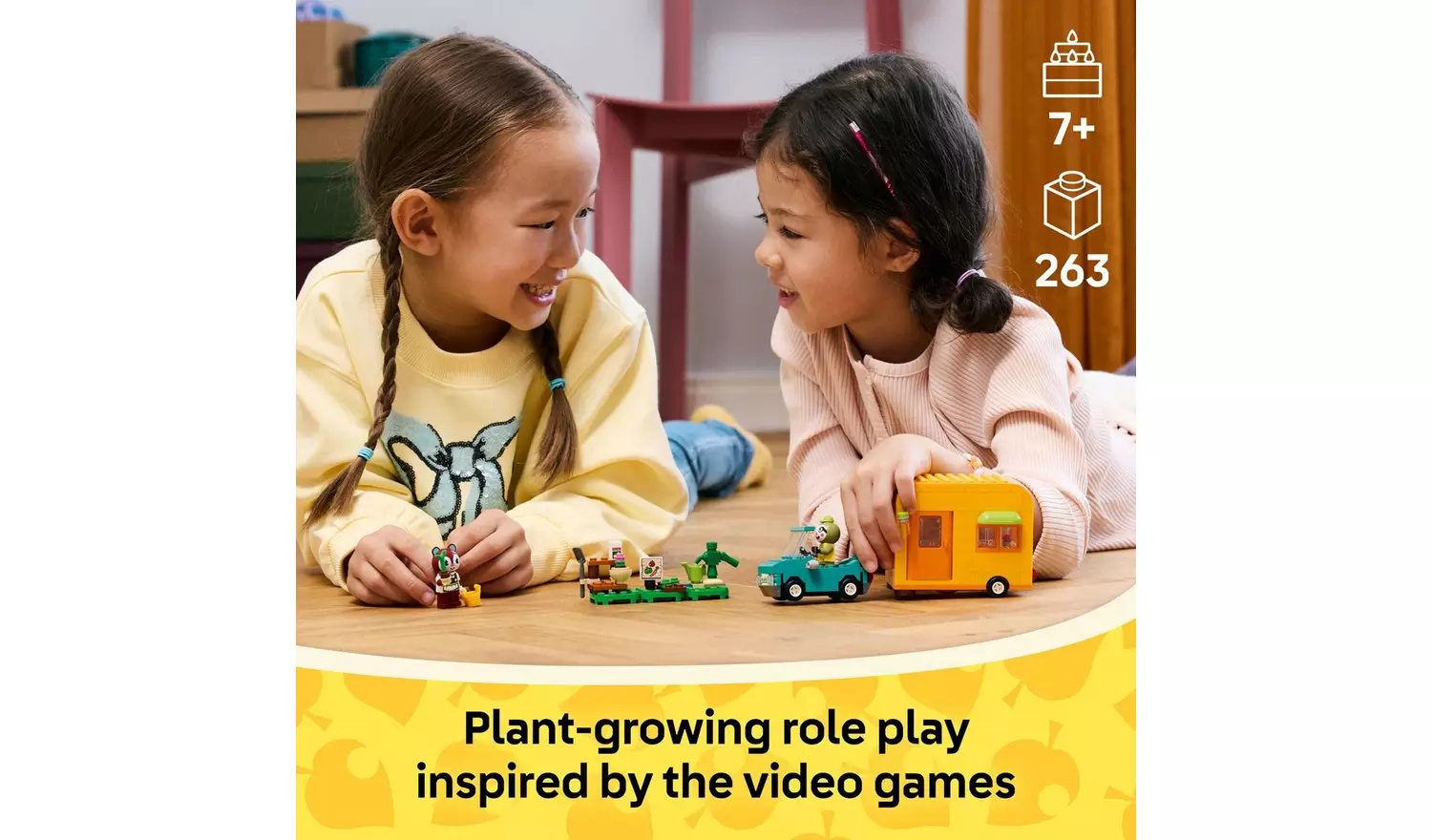 LEGO Animal Crossing Leif's Caravan & Garden Shop Toy 77054