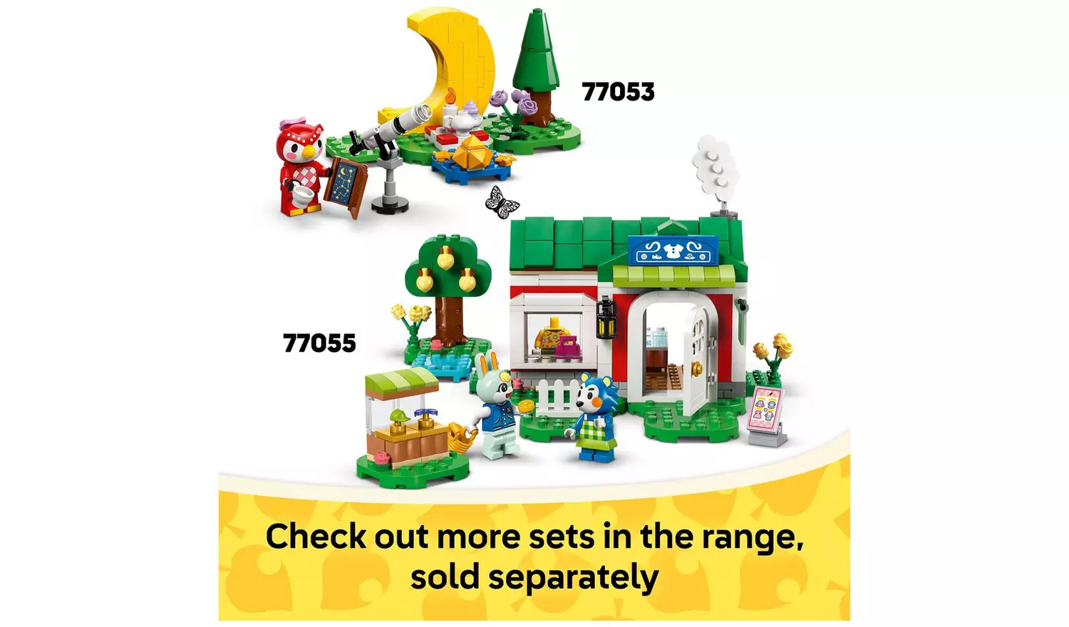 LEGO Animal Crossing Leif's Caravan & Garden Shop Toy 77054