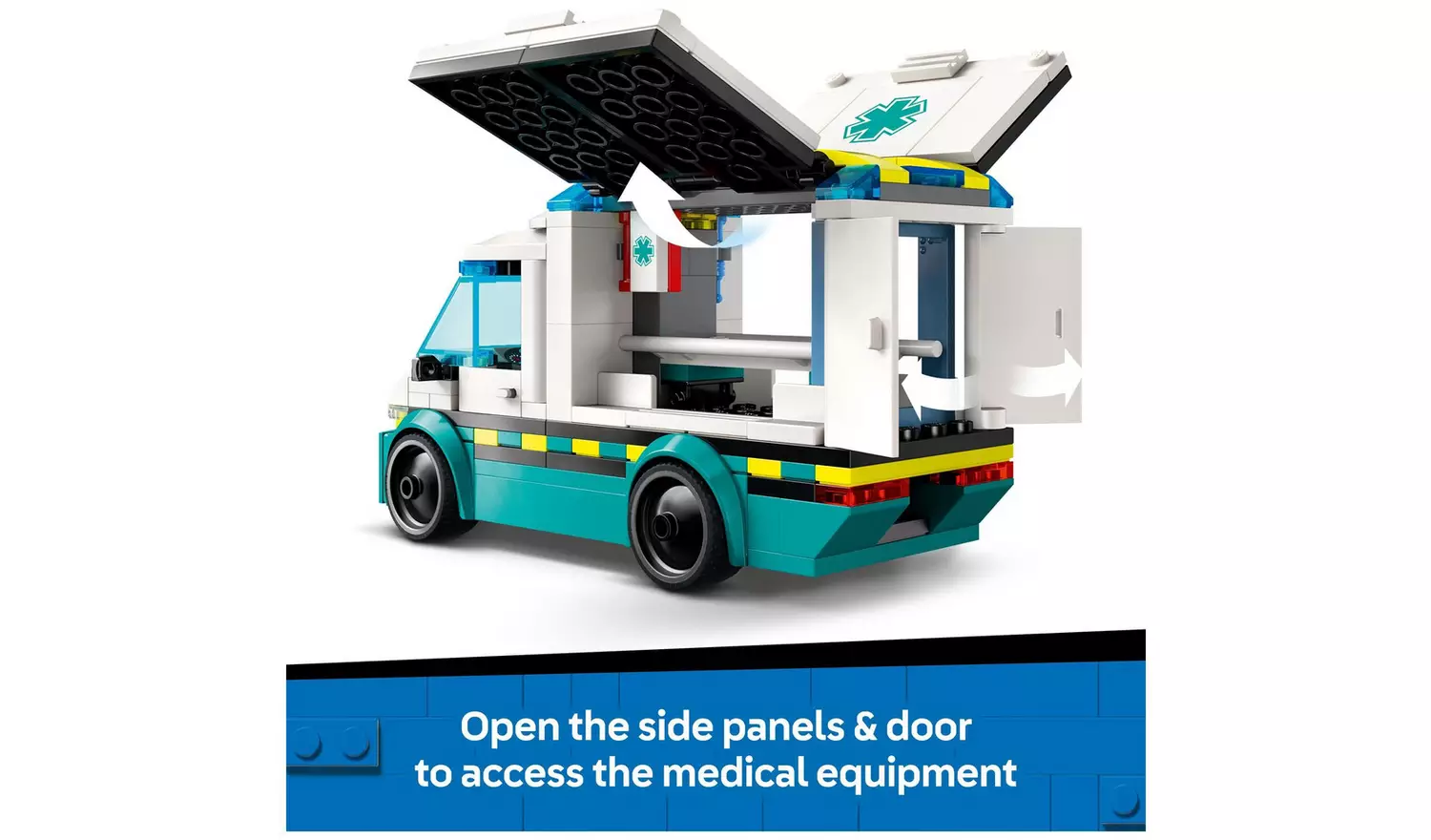 LEGO City Emergency Ambulance Toy Set with Minifigures 60451