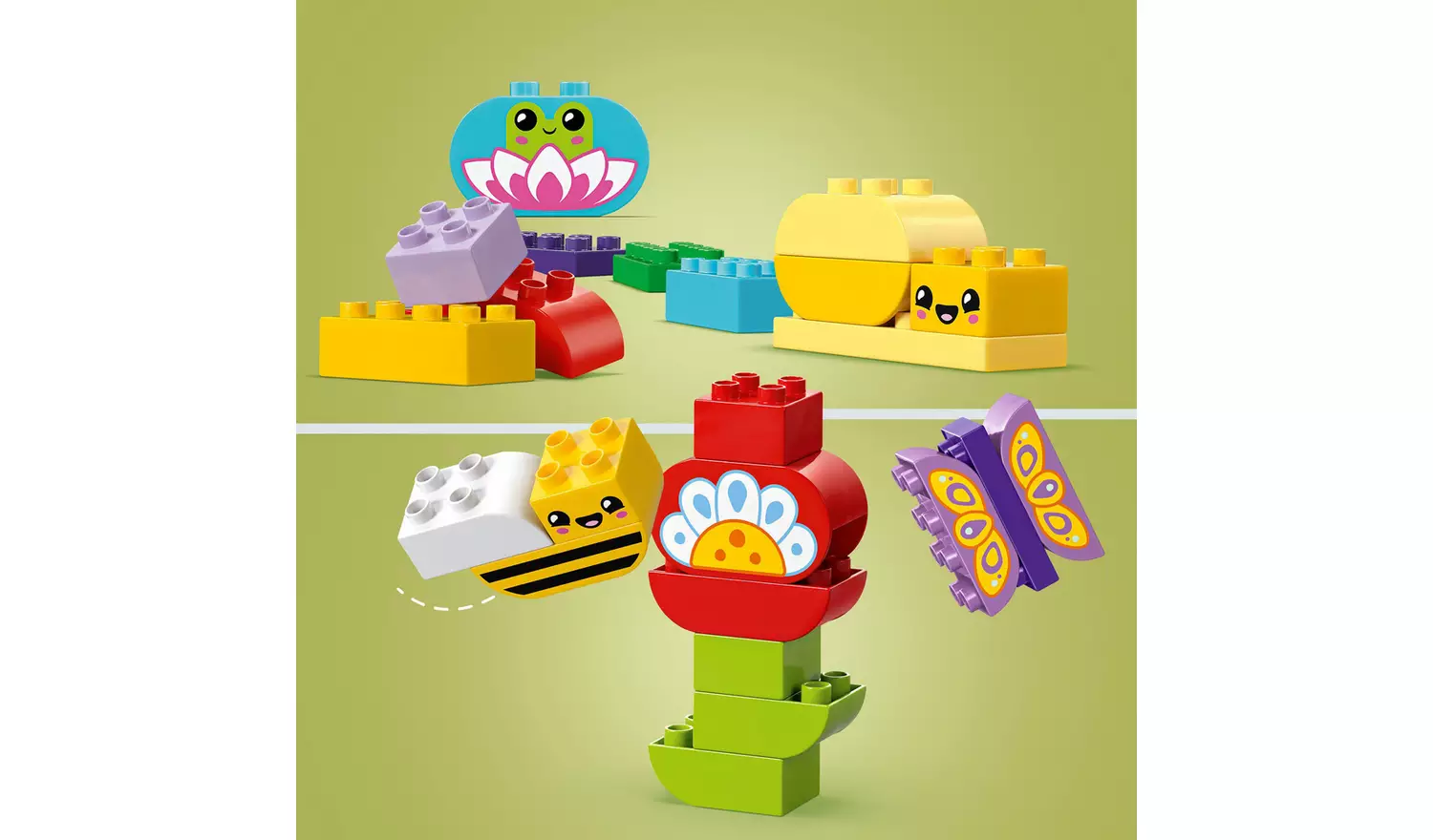 LEGO DUPLO Creative Garden & Flowers Stacking Toys Set 10444