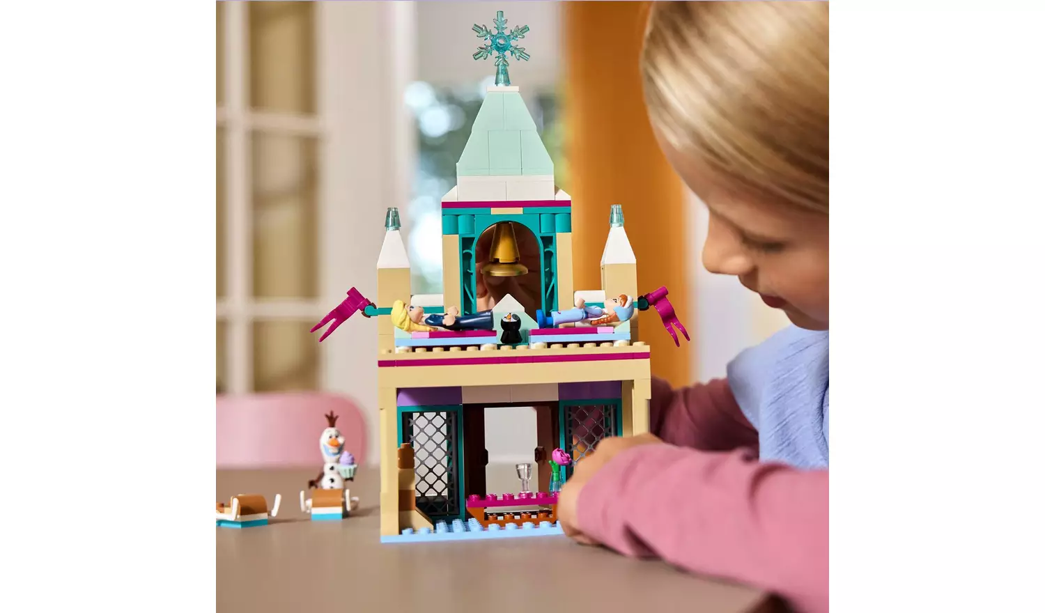 LEGO Disney Arendelle Frozen Castle Building Toy Set 43265