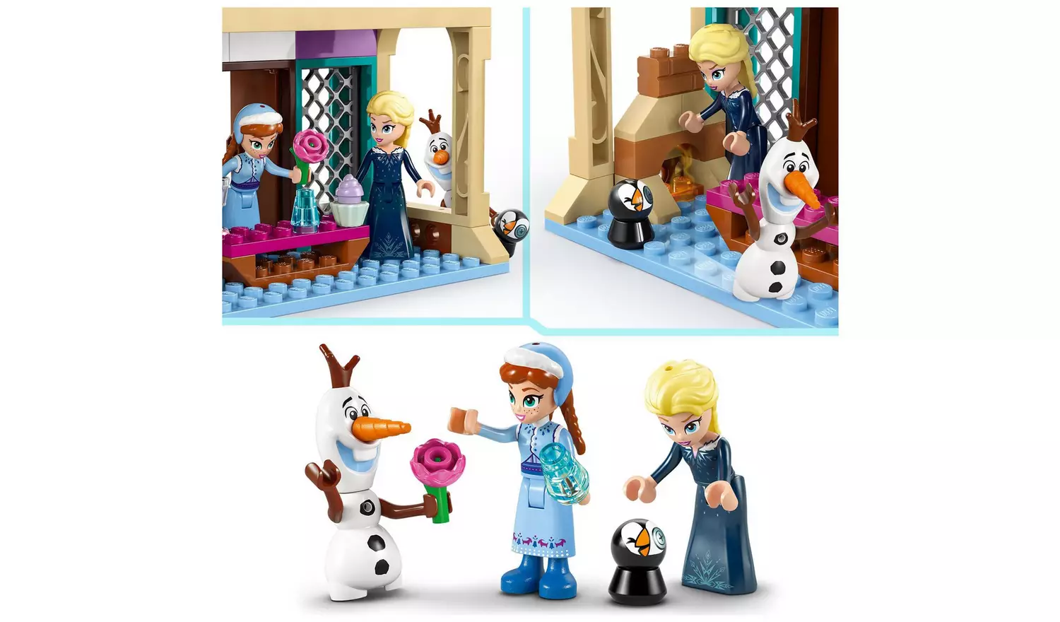 LEGO Disney Arendelle Frozen Castle Building Toy Set 43265
