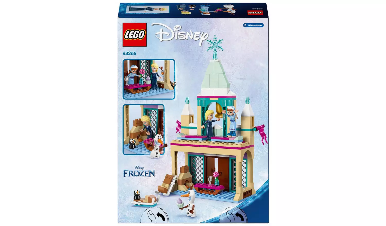 LEGO Disney Arendelle Frozen Castle Building Toy Set 43265