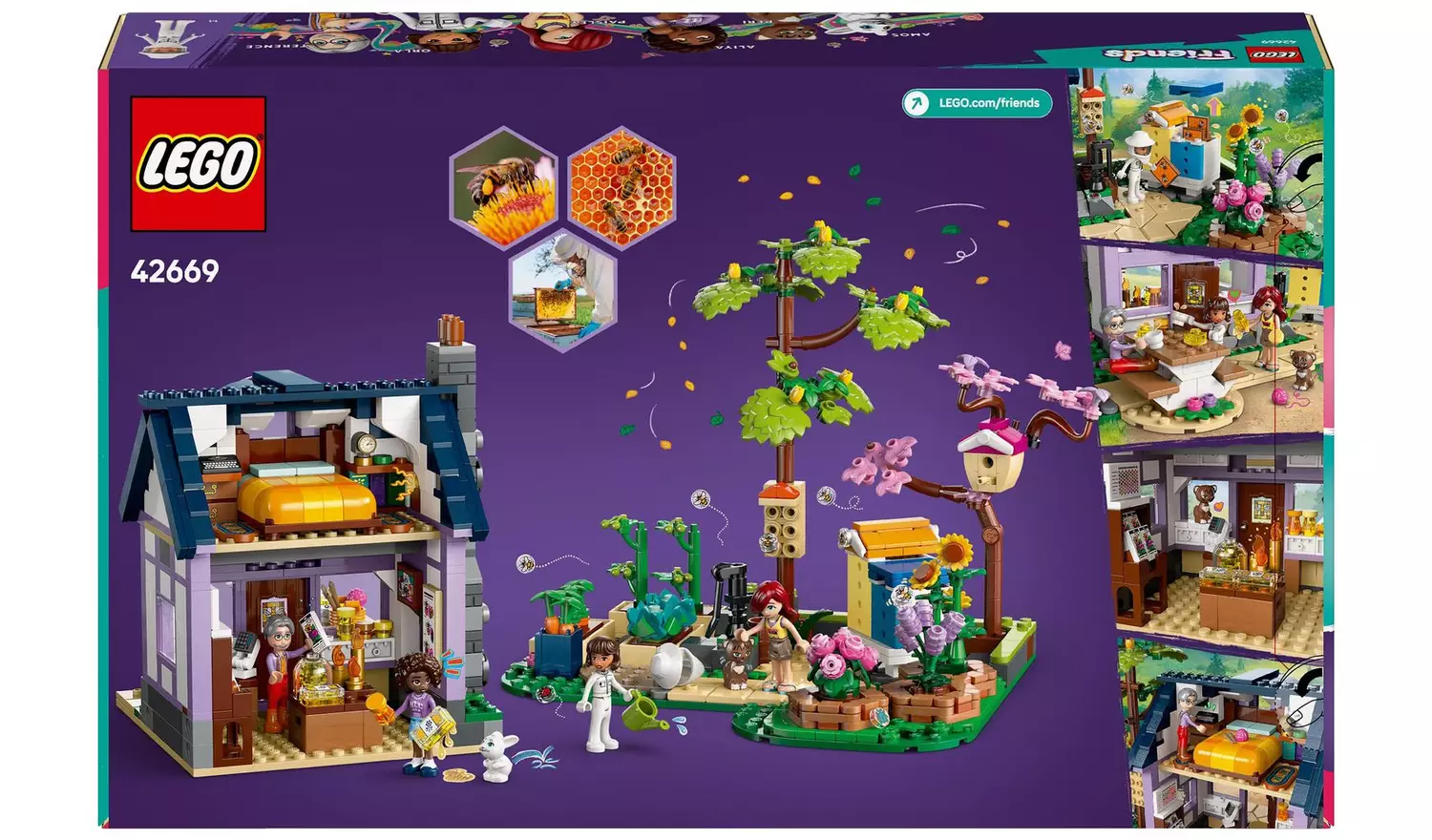 LEGO Friends Beekeepers' House and Flower Garden Set 42669