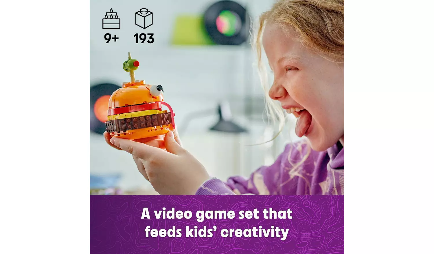 LEGO Fortnite Durrr Burger Character Building Toy Set 77070