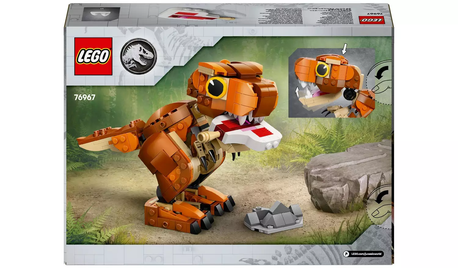 LEGO Jurassic World Little Eatie: T. rex Dinosaur Toy 76967