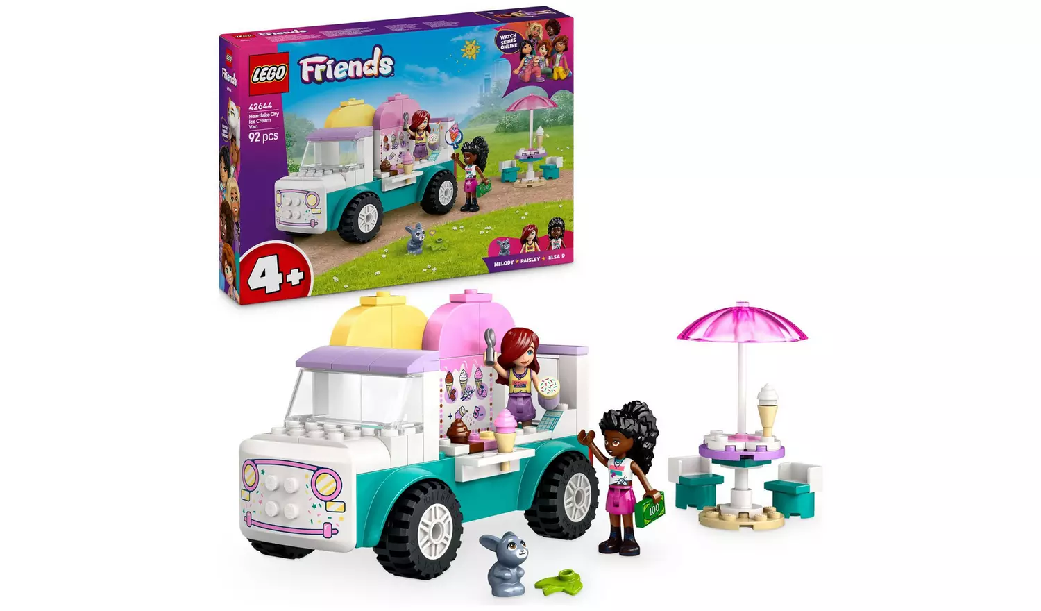 LEGO Friends Heartlake City Ice Cream Van Creative Toy 42644