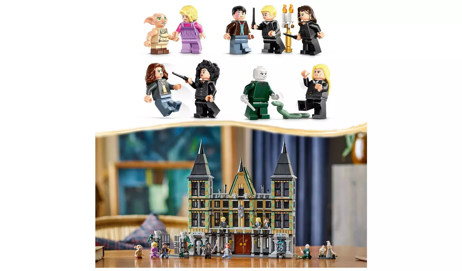 LEGO Harry Potter Malfoy Manor Creative Building Toy 76453