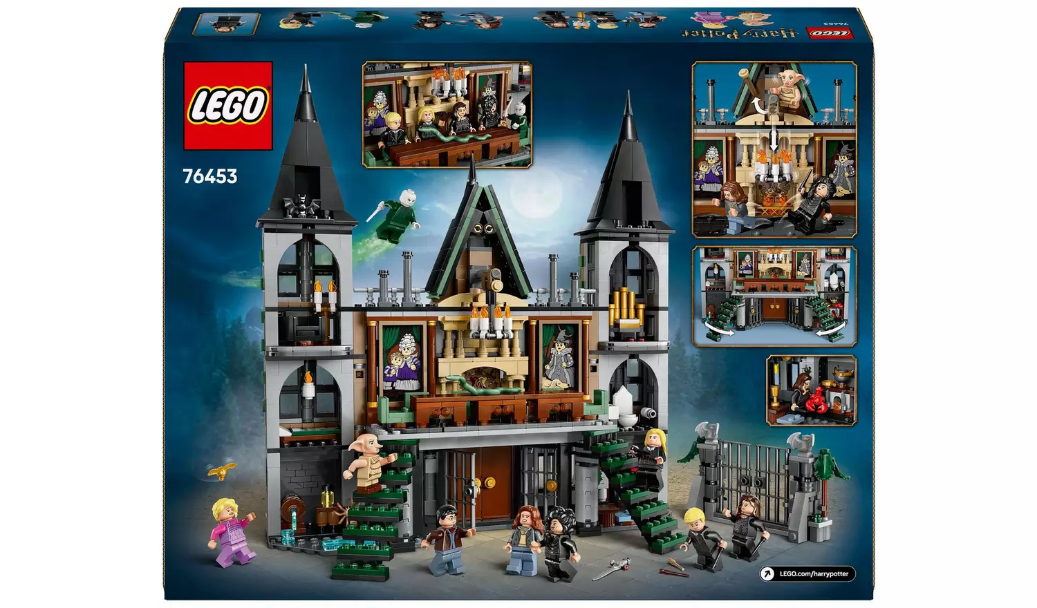 LEGO Harry Potter Malfoy Manor Creative Building Toy 76453