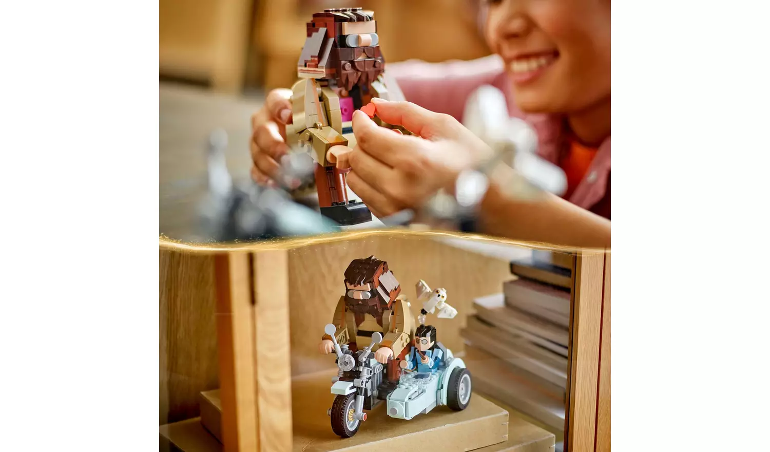 LEGO Harry Potter Hagrid & Harry's Motorcycle Ride Toy 76443