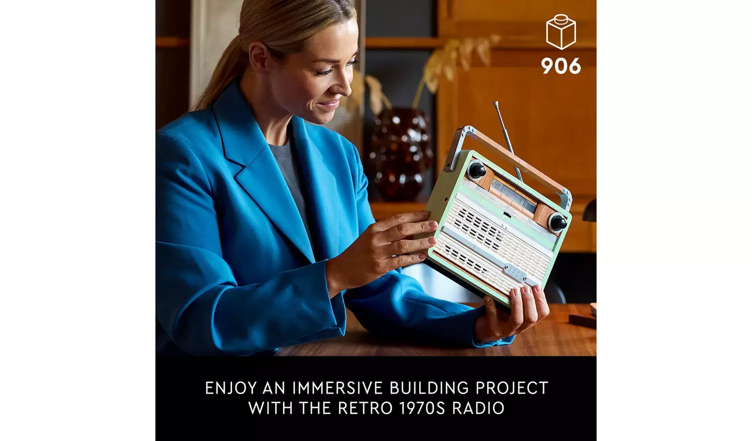 LEGO Icons Retro Radio Building Set for Adults 10334