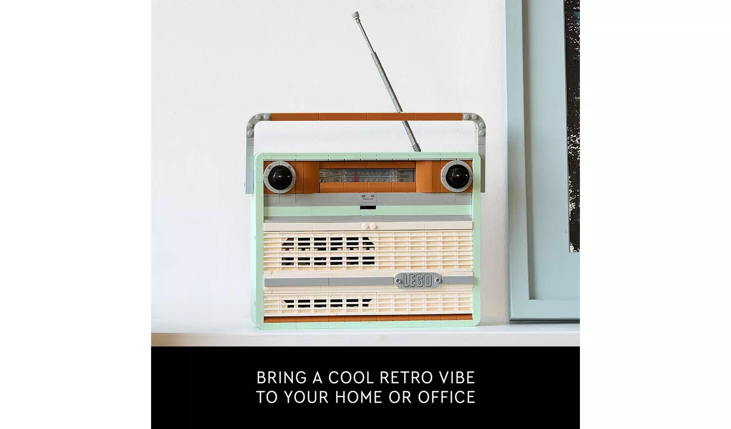 LEGO Icons Retro Radio Building Set for Adults 10334