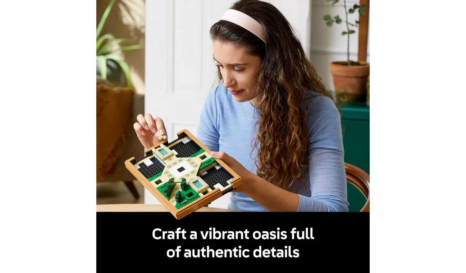 LEGO Icons Fountain Garden Home Decor Set for Adults 10359