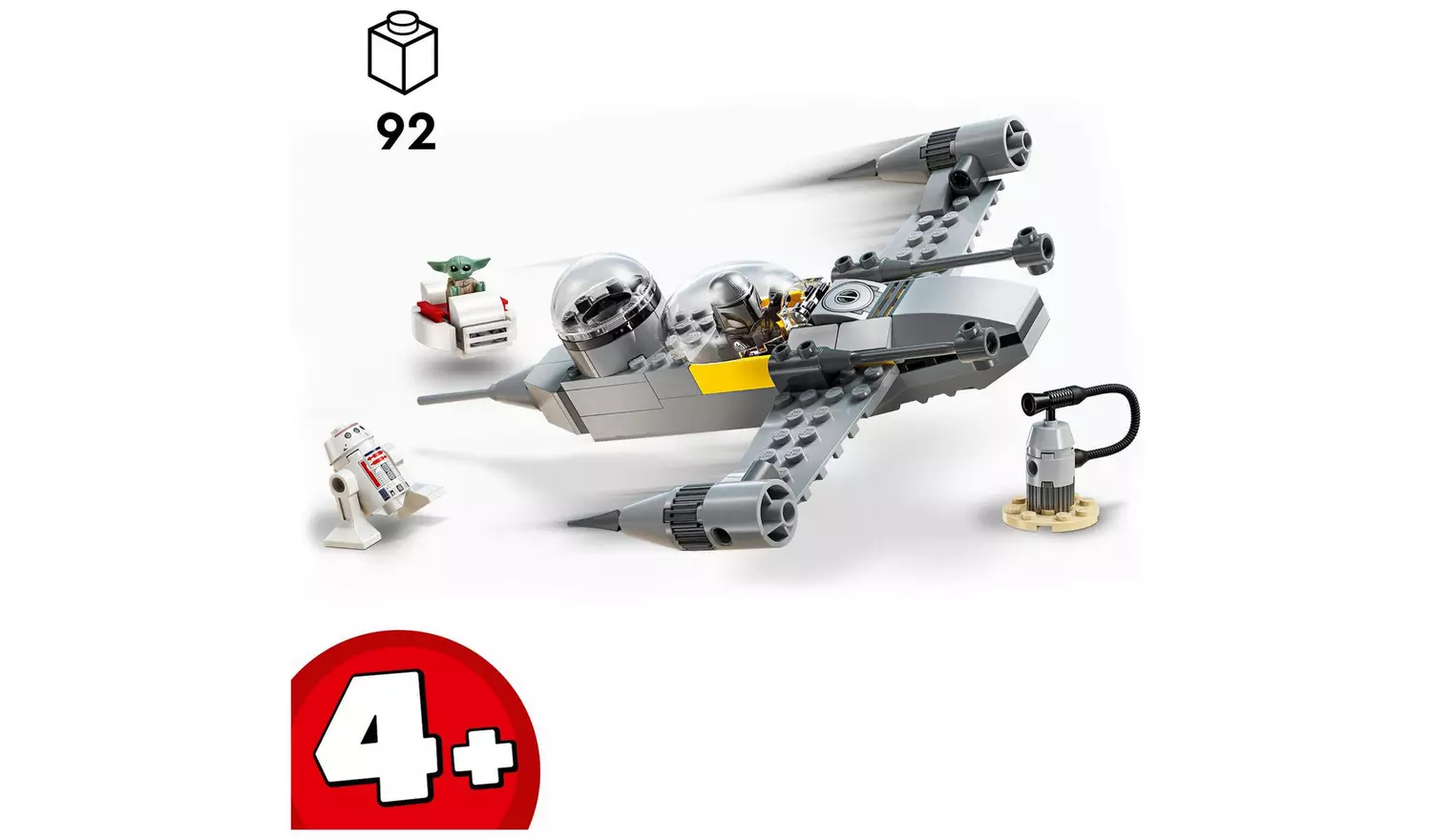 LEGO Star Wars Mando and Grogu's N-1 Starfighter Set 75410